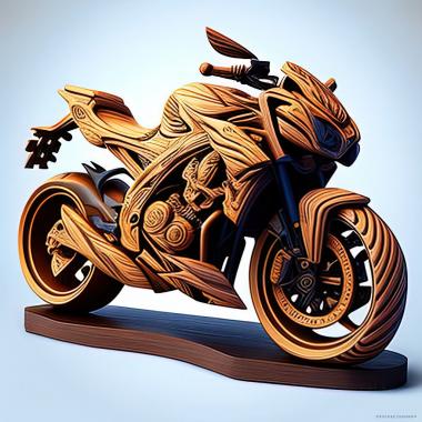 3D модель Suzuki GSR 750 (STL)